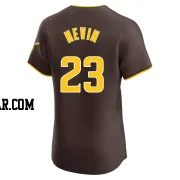 Phil Nevin Men's San Diego Padres Brown Elite Road Vapor Premier Jersey