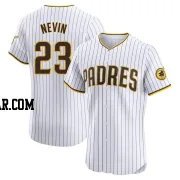 Phil Nevin Men's San Diego Padres White Elite Home Jersey