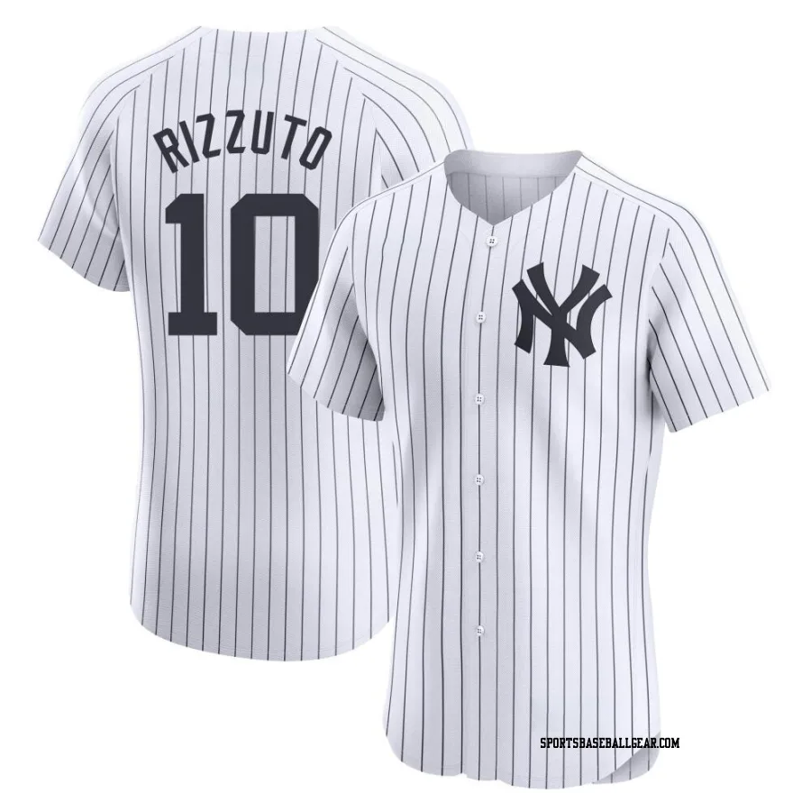 Phil Rizzuto Men's New York Yankees White Elite Home Jersey