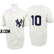 Phil Rizzuto Men's New York Yankees White Replica Throwback Jersey