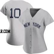 Phil Rizzuto Women's New York Yankees Gray Authentic 2021 Field of Dreams Jersey