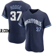 Porter Hodge Men's Chicago Cubs Navy Authentic 2021 City Connect Jersey