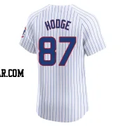 Porter Hodge Men's Chicago Cubs White Elite Home Jersey