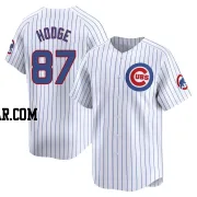 Porter Hodge Men's Chicago Cubs White Limited Home Jersey