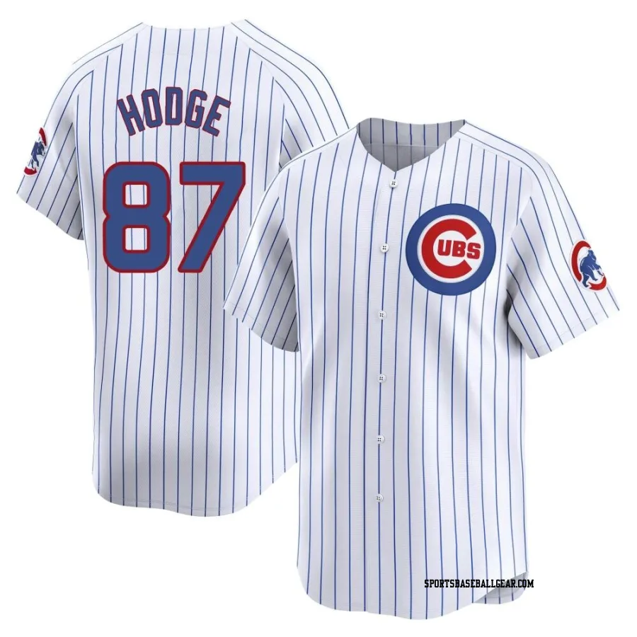 Porter Hodge Men's Chicago Cubs White Limited Home Jersey