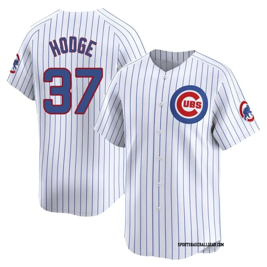 Porter Hodge Men's Chicago Cubs White Limited Home Jersey