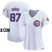 Porter Hodge Women's Chicago Cubs White Limited Home Jersey