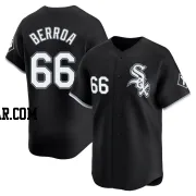 Prelander Berroa Men's Chicago White Sox Black Limited Alternate Jersey