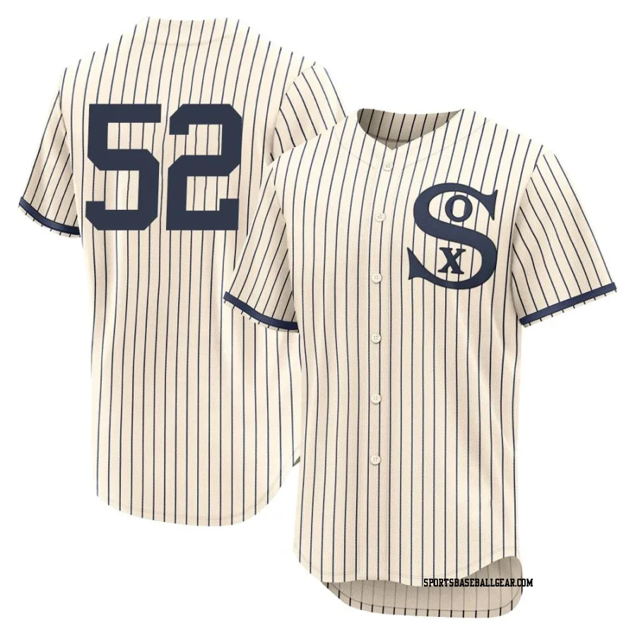 Prelander Berroa Men's Chicago White Sox Cream Authentic 2021 Field of Dreams Jersey