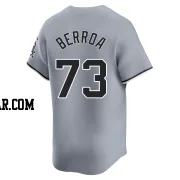 Prelander Berroa Men's Chicago White Sox Gray Limited Road Jersey