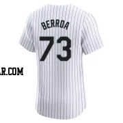 Prelander Berroa Men's Chicago White Sox White Elite Home Jersey