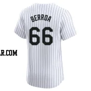 Prelander Berroa Men's Chicago White Sox White Elite Home Jersey