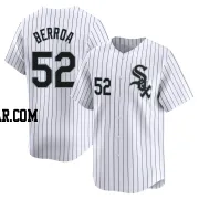 Prelander Berroa Men's Chicago White Sox White Limited Home Jersey