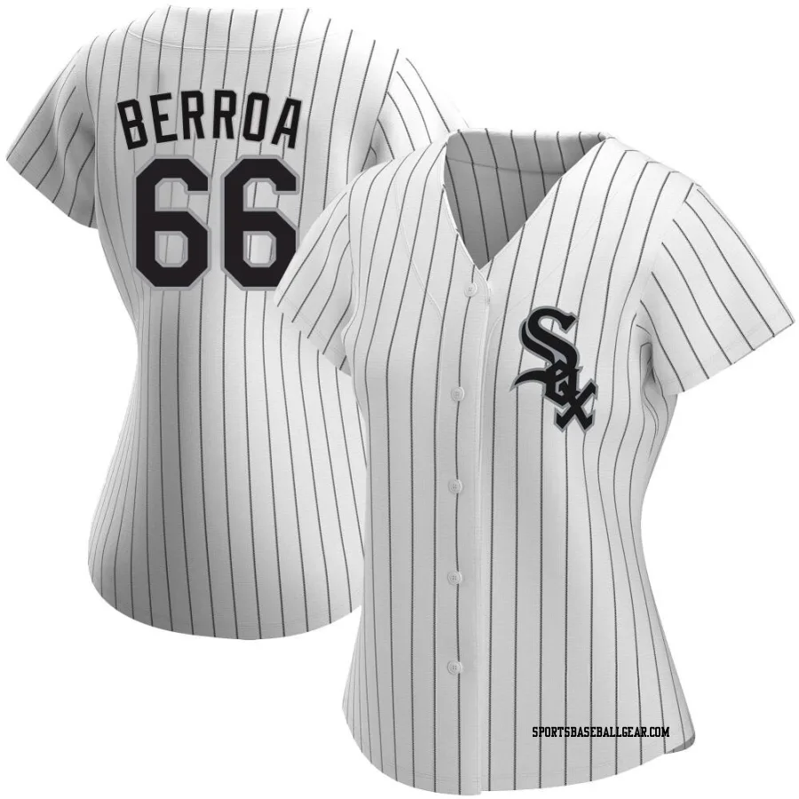 Prelander Berroa Women's Chicago White Sox White Authentic Home Jersey