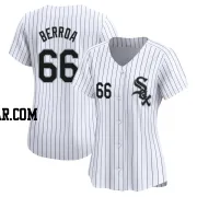 Prelander Berroa Women's Chicago White Sox White Limited Home Jersey