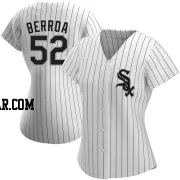 Prelander Berroa Women's Chicago White Sox White Replica Home Jersey