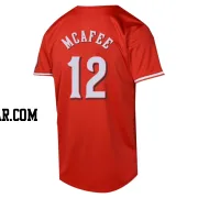 Quincy Mcafee Youth Cincinnati Reds Red Limited Alternate Jersey