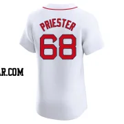 Quinn Priester Men's Boston Red Sox White Elite Home Jersey