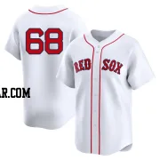 Quinn Priester Men's Boston Red Sox White Limited 2nd Home Jersey