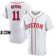 Rafael Devers Men's Boston Red Sox White Authentic 2021 Patriots' Day Jersey