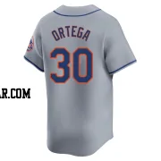 Rafael Ortega Men's New York Mets Gray Limited Away Jersey