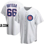 Rafael Ortega Youth Chicago Cubs White Replica Home Jersey