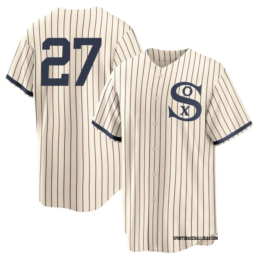 Rafael Ortega Youth Chicago White Sox Cream Replica 2021 Field of Dreams Jersey