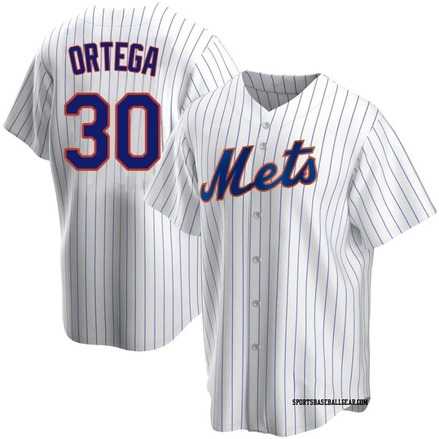 Rafael Ortega Youth New York Mets White Replica Home Jersey