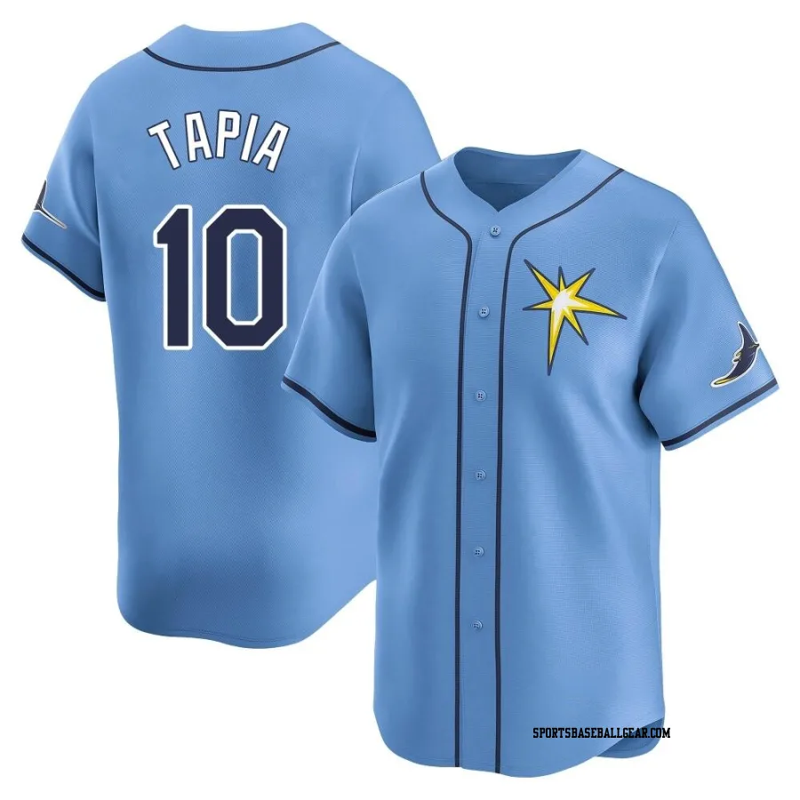 Raimel Tapia Men's Tampa Bay Rays Light Blue Limited Alternate Jersey