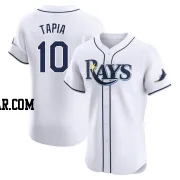 Raimel Tapia Men's Tampa Bay Rays White Elite Home Jersey