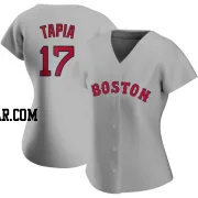 Raimel Tapia Women's Boston Red Sox Gray Authentic Road Jersey