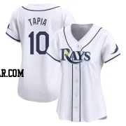 Raimel Tapia Women's Tampa Bay Rays White Limited Home Jersey