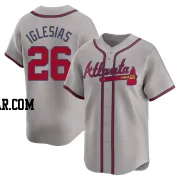 Raisel Iglesias Youth Atlanta Braves Gray Limited Away Jersey