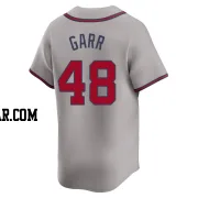 Ralph Garr Men's Atlanta Braves Gray Limited Away Jersey