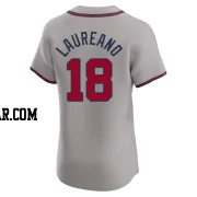 Ramon Laureano Men's Atlanta Braves Gray Elite Road Jersey