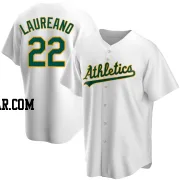 Ramon Laureano Men's Oakland Athletics White Replica Home Jersey