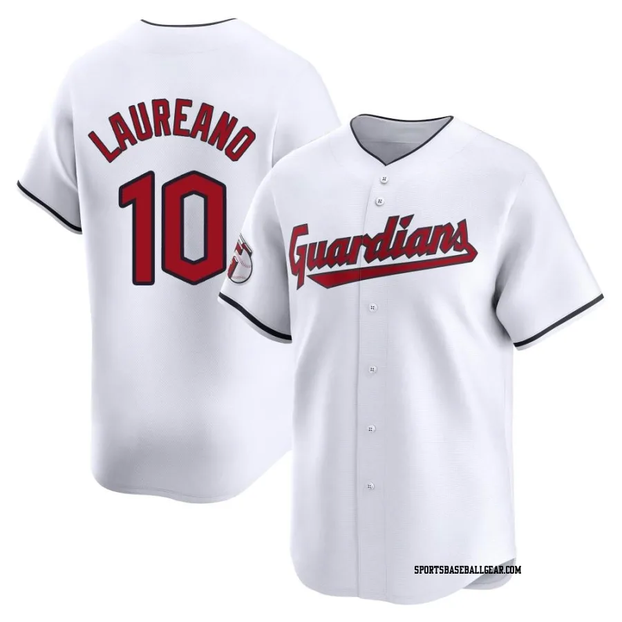 Ramon Laureano Youth Cleveland Guardians White Limited Home Jersey