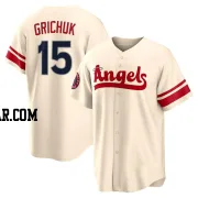 Randal Grichuk Men's Los Angeles Angels Cream Replica 2022 City Connect Jersey