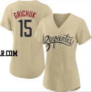 Randal Grichuk Women's Arizona Diamondbacks Gold Authentic 2021 City Connect Cool Base Jersey