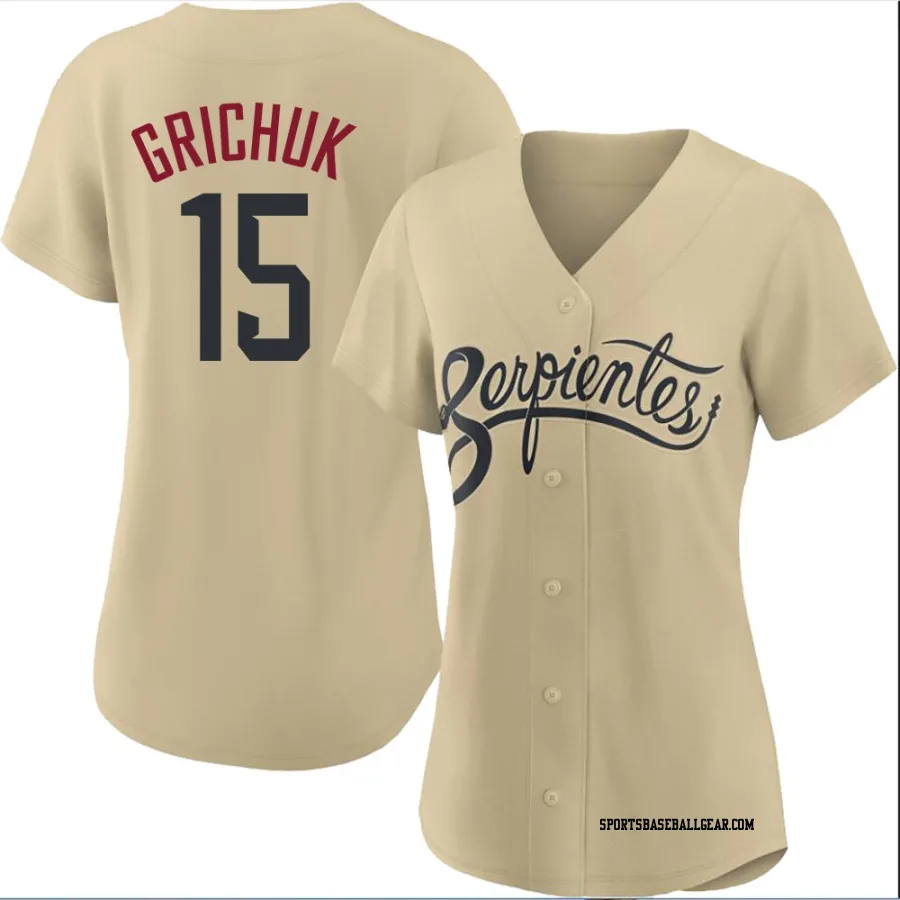 Randal Grichuk Women's Arizona Diamondbacks Gold Replica 2021 City Connect Cool Base Jersey