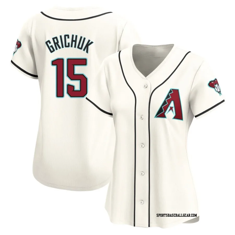 Randal Grichuk Women's Arizona Diamondbacks White Limited Home Jersey