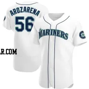 Randy Arozarena Men's Seattle Mariners White Authentic Home Jersey