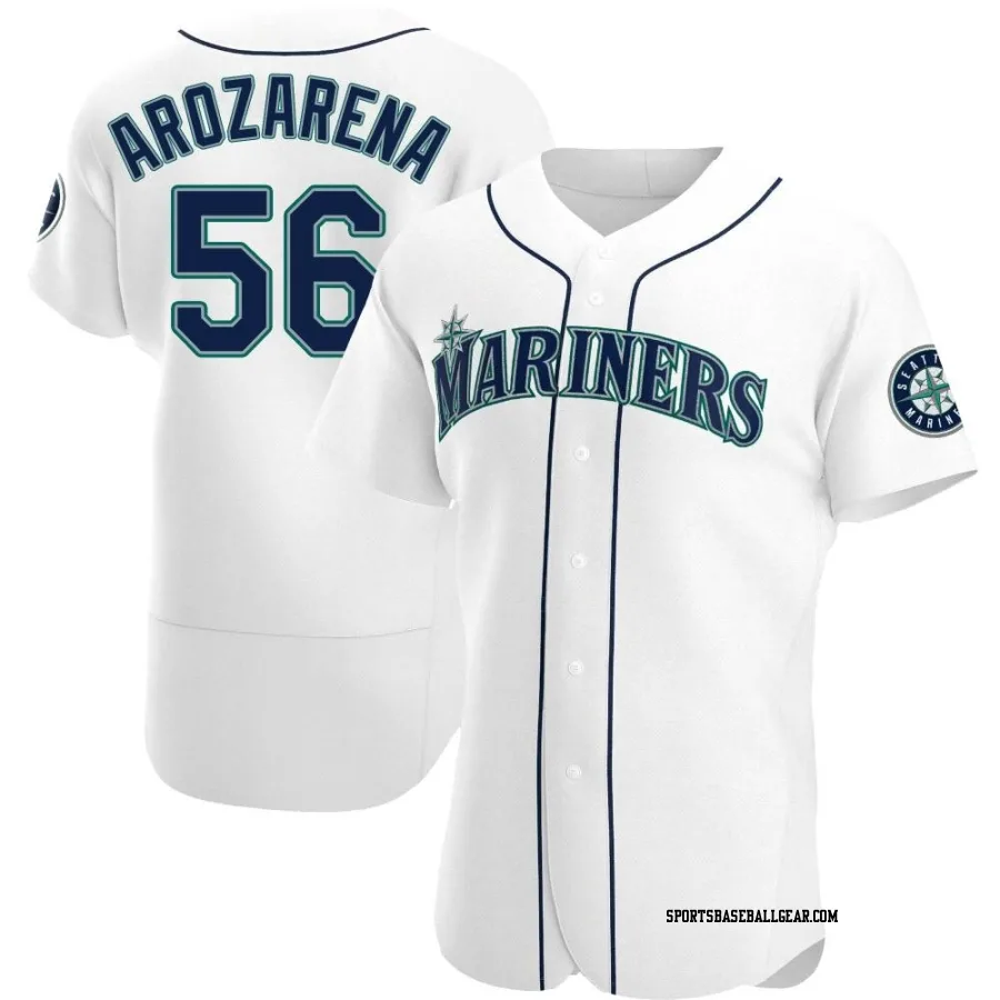 Randy Arozarena Men's Seattle Mariners White Authentic Home Jersey