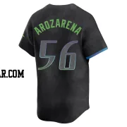 Randy Arozarena Men's Tampa Bay Rays Charcoal Limited 2024 City Connect Jersey