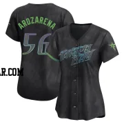 Randy Arozarena Women's Tampa Bay Rays Charcoal Limited 2024 City Connect Jersey