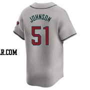 Randy Johnson Youth Arizona Diamondbacks Gray Limited Away Jersey