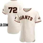 Randy Rodriguez Men's San Francisco Giants Cream Authentic Home Jersey