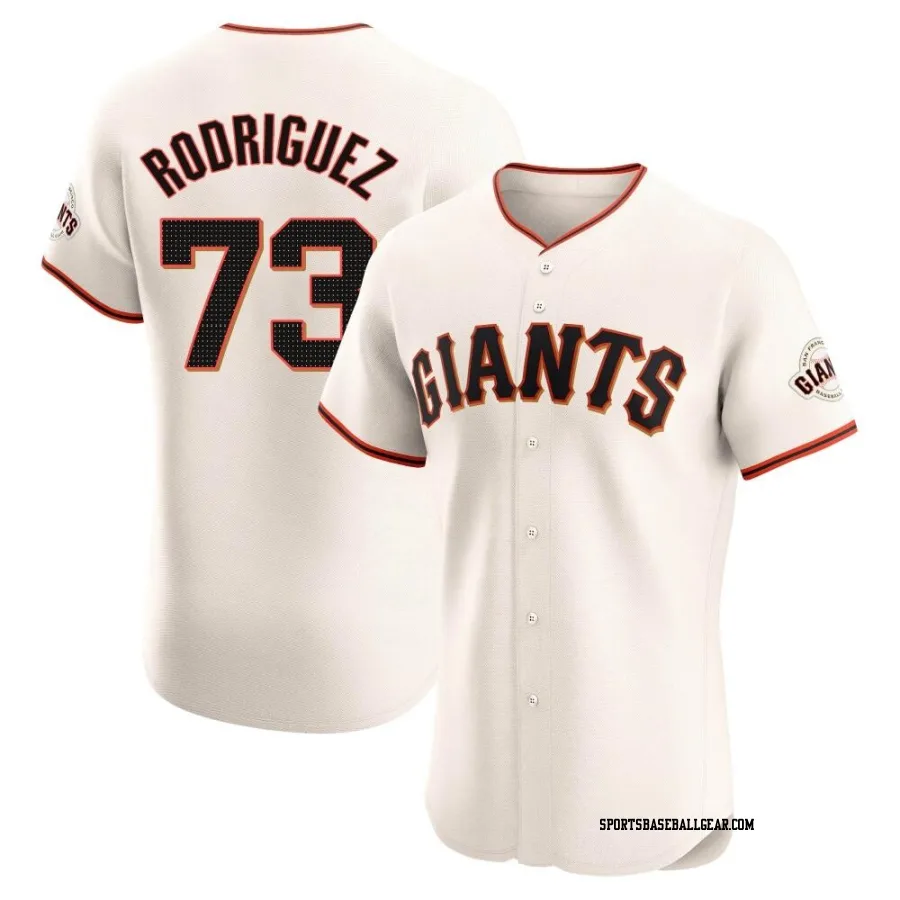 Randy Rodriguez Men's San Francisco Giants Cream Elite Home Jersey