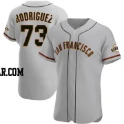 Randy Rodriguez Men's San Francisco Giants Gray Authentic Road Jersey