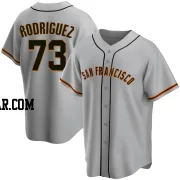 Randy Rodriguez Men's San Francisco Giants Gray Replica Road Jersey